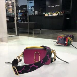 NWT Marc Jacobs "The Snapshot" crossbody bag in calf leather